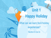 初中英语人教版（2024） 八年级上册 Unit 1 Happy Holiday Section B  3a-3c课件