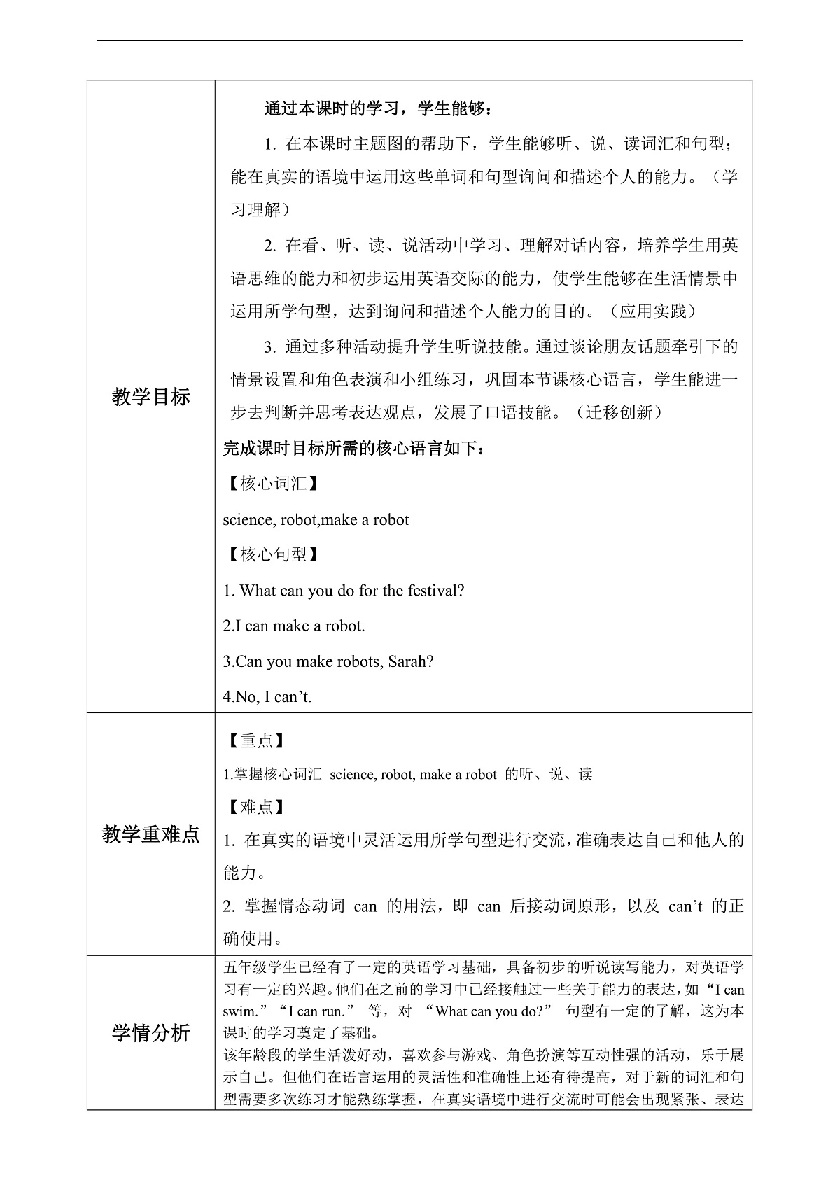 Unit 1 第4课时 Part B Let’s talk&Do a survey(教学设计)英语人教PEP版五年级上册（新教材）第2页