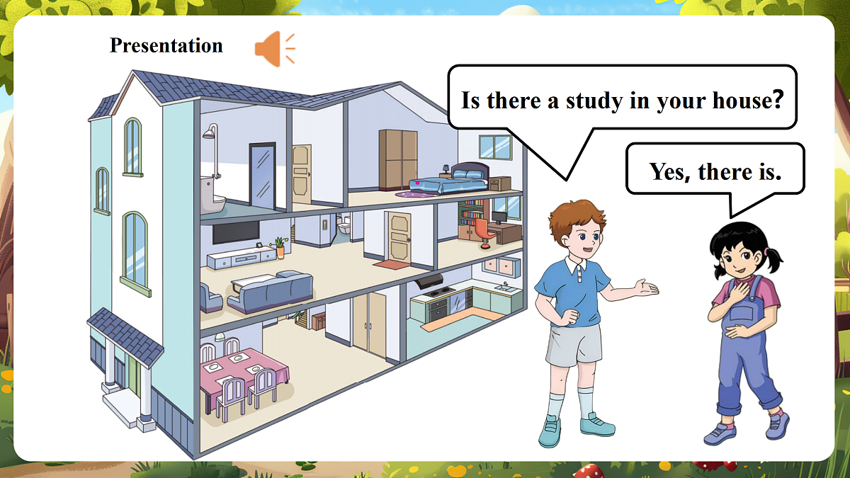 陕旅版四上Unit 2 Our House Lesson 2 Part A Let's learn 课件第7页