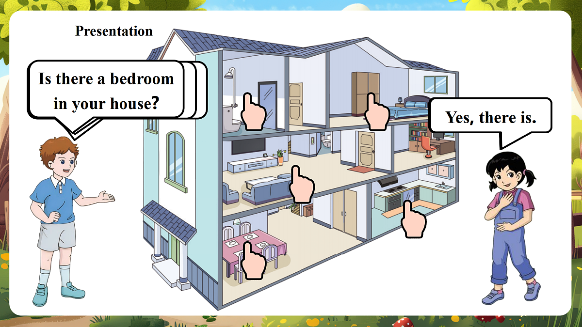 陕旅版四上Unit 2 Our House Lesson 2 Part A Let's learn 课件第8页
