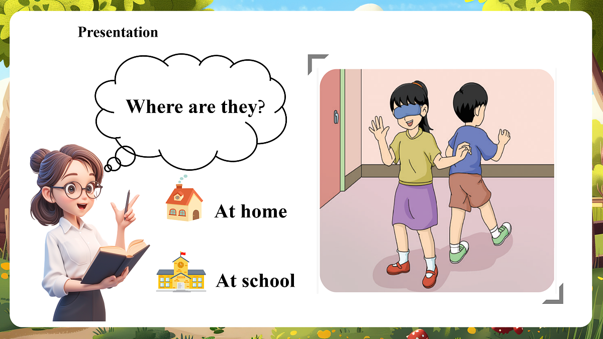 陕旅版四上英语Unit 2 Our House Lesson 4 Fun time 课件第8页