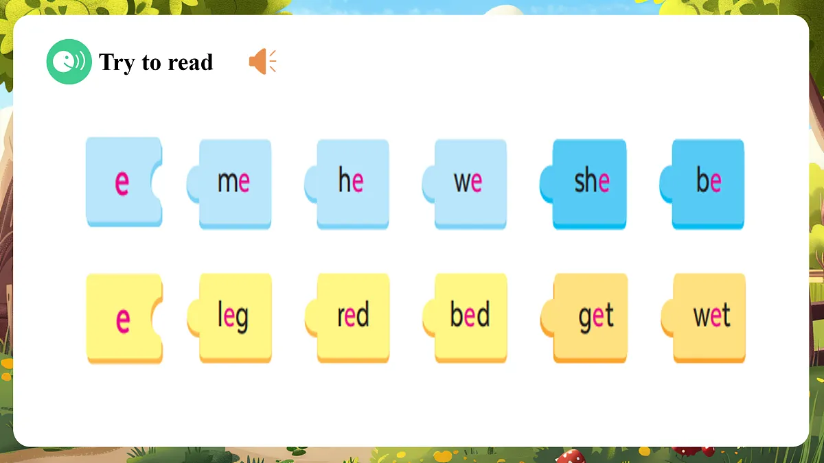陕旅版四上英语Unit 3 I come to school on foot. Lesson 4 Let's spell & Fun time 课件第7页