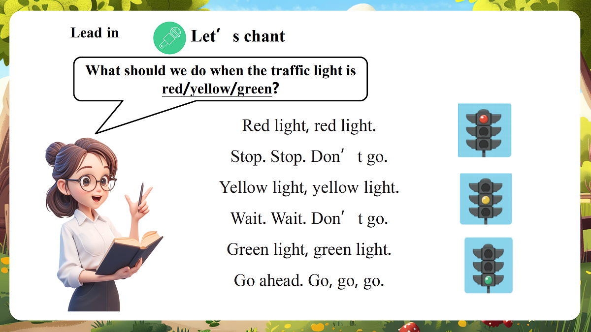 Unit 4 Follow the rules Lesson 2 Part A Let's learn 课件 (1)第4页