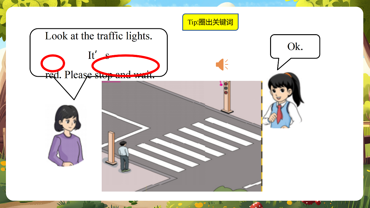 Unit 4 Follow the rules Lesson 2 Part A Let's learn 课件 (1)第6页