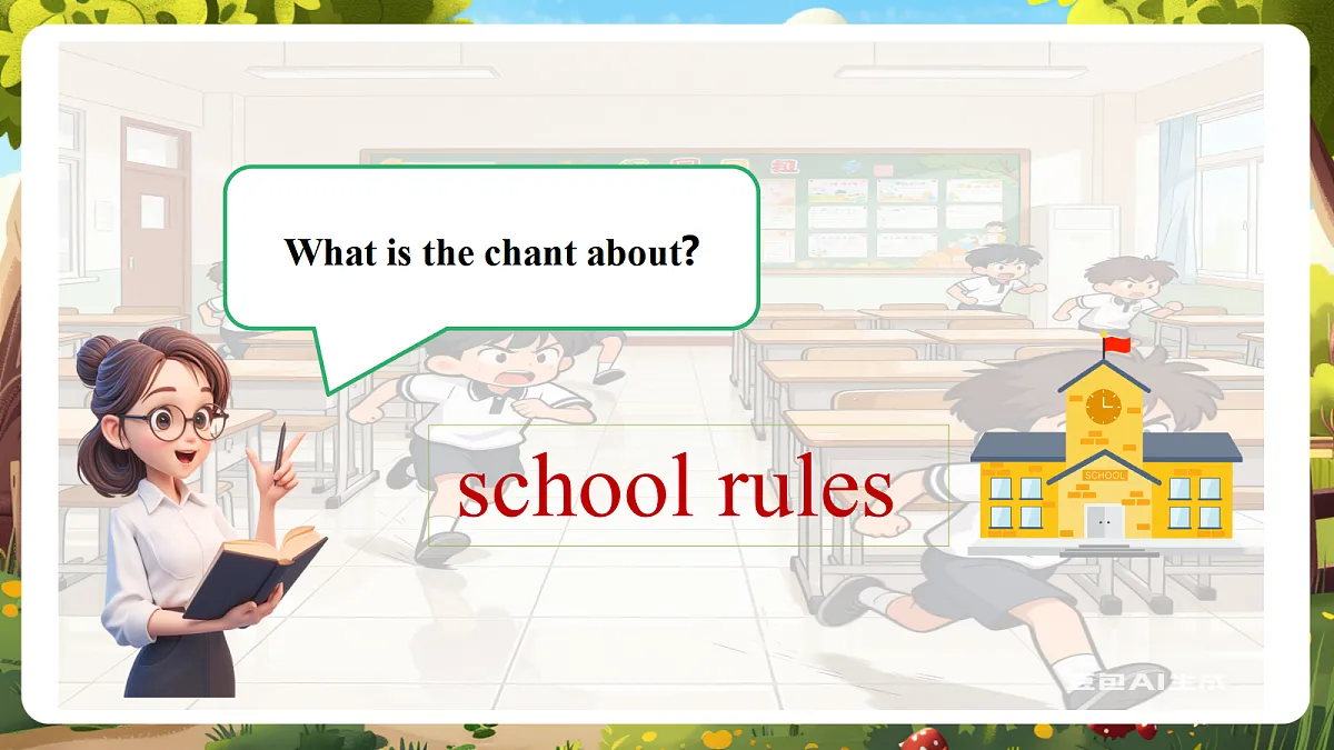 Unit 4 Follow the rules Lesson 4 Follow the rules Fun time 教学课件第5页