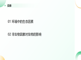5.1.1《生物与环境的相互作用》第一课时（课件）2025-2026学年人教版八年级生物上册