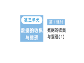 小学数学新苏教版三年级上册第三单元第一课时 数据的收集与整理（1）作业课件（含答案）（2025秋）