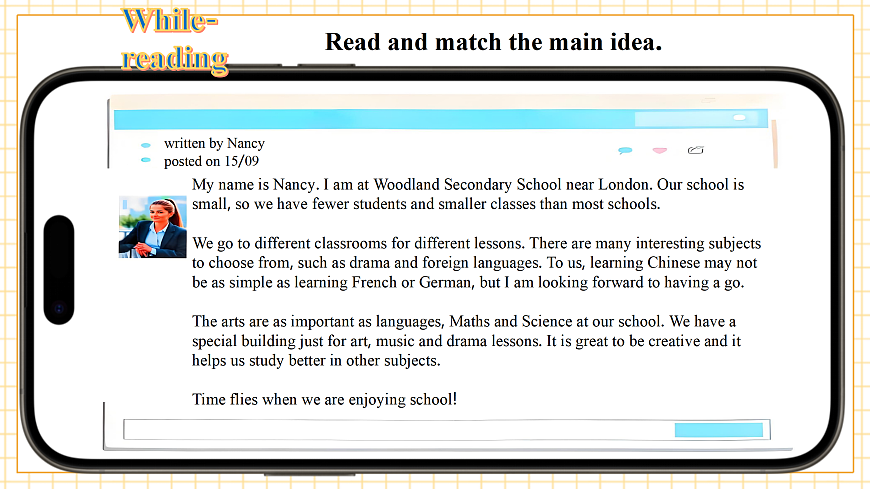 Unit 2 School life 第2课时Reading. 教学课件第6页