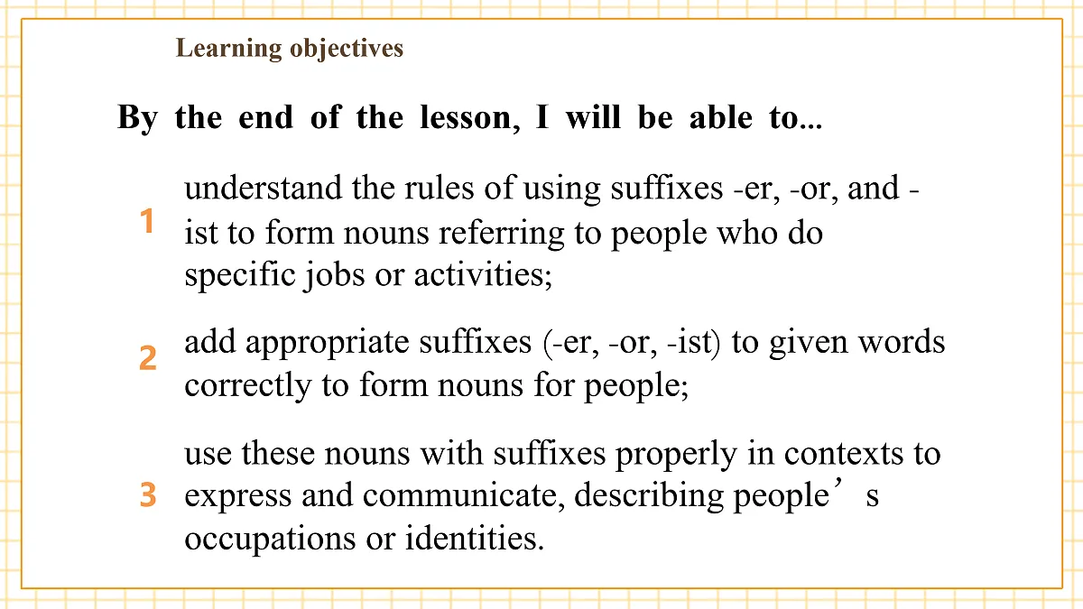 Unit 3 To be a bood learner 第4课时 word power课件-新译林八上第3页