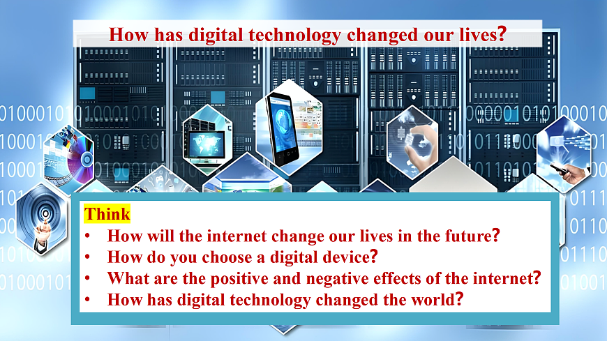 Unit 3 Our digital lives 第1课时Reading 课件 -新沪教八上第5页