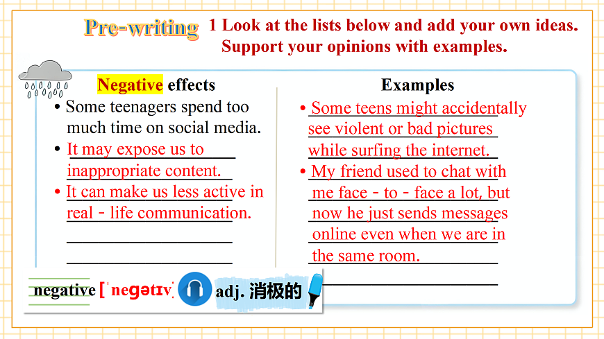 Unit 3 Our digital lives 第4课时Writing 课件-新沪教版 八上第7页
