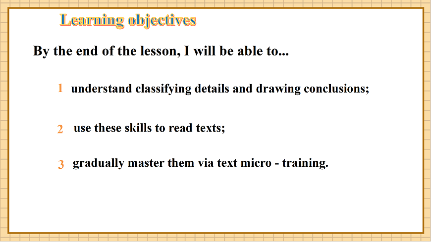 【教学评一体化】Unit 2 The world of art 第3课时Thinking skills and Reading strategies 优质课件第2页