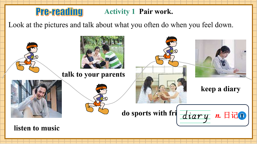 【教学评一体化】Unit 3 Sound Body, Sound Mind 第4课时Theme reading 优质课件第6页