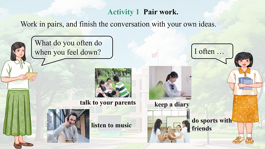 【教学评一体化】Unit 3 Sound Body, Sound Mind 第4课时Theme reading 优质课件第7页