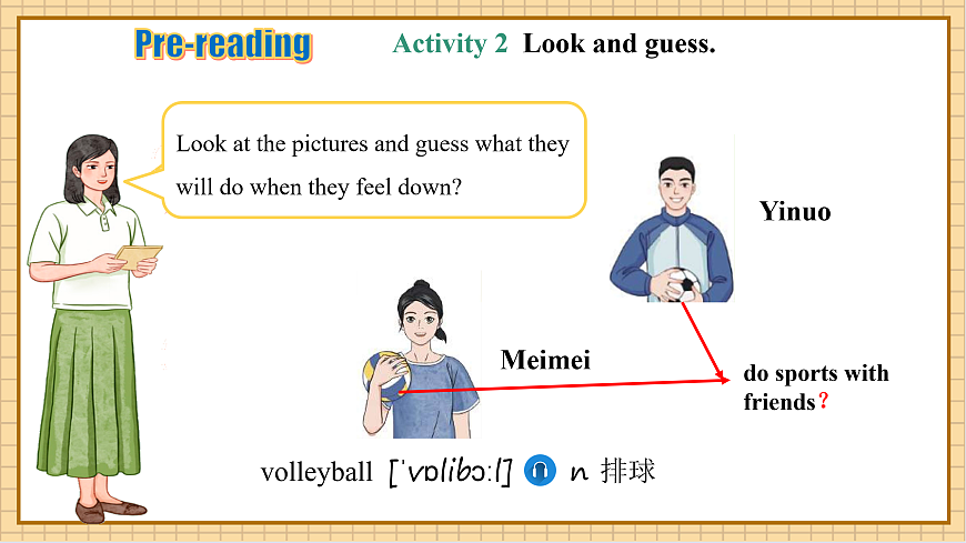 【教学评一体化】Unit 3 Sound Body, Sound Mind 第4课时Theme reading 优质课件第8页