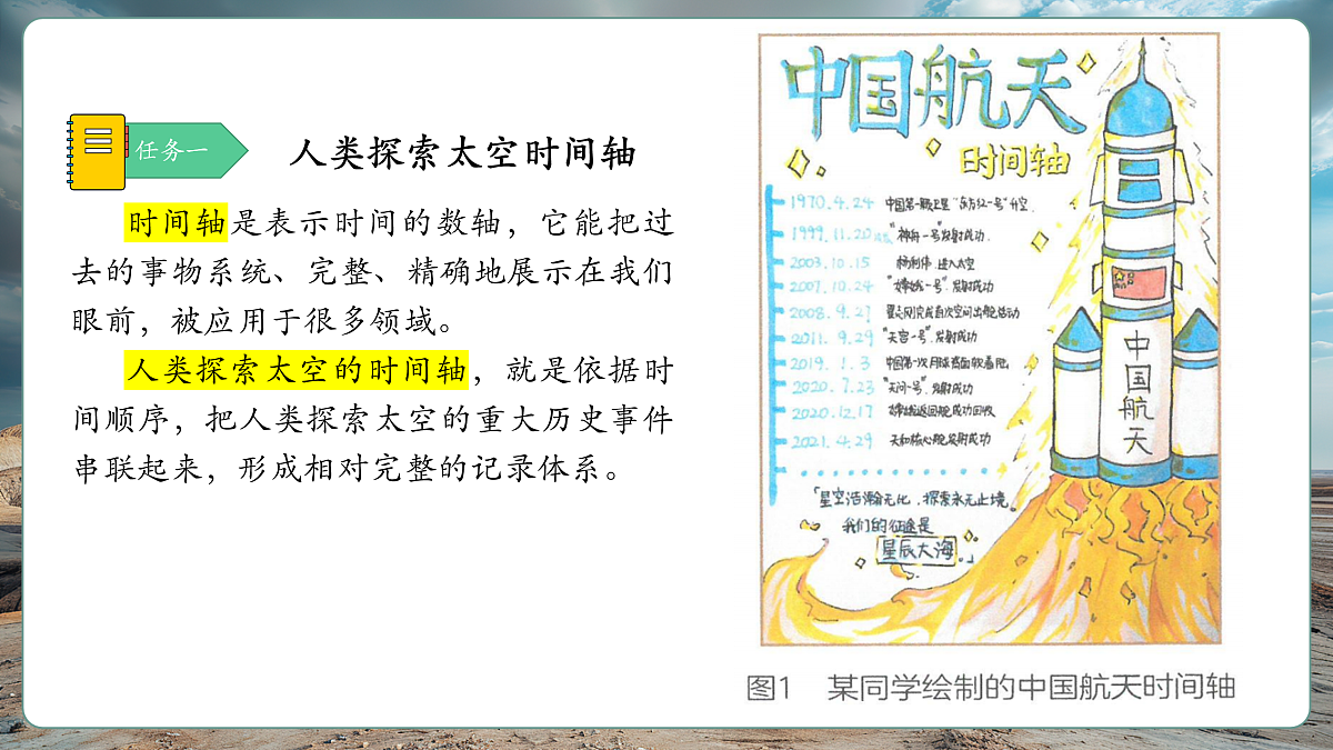 第二节  跨学科主题学习2——探索太空，逐梦航天（第2课时）第7页