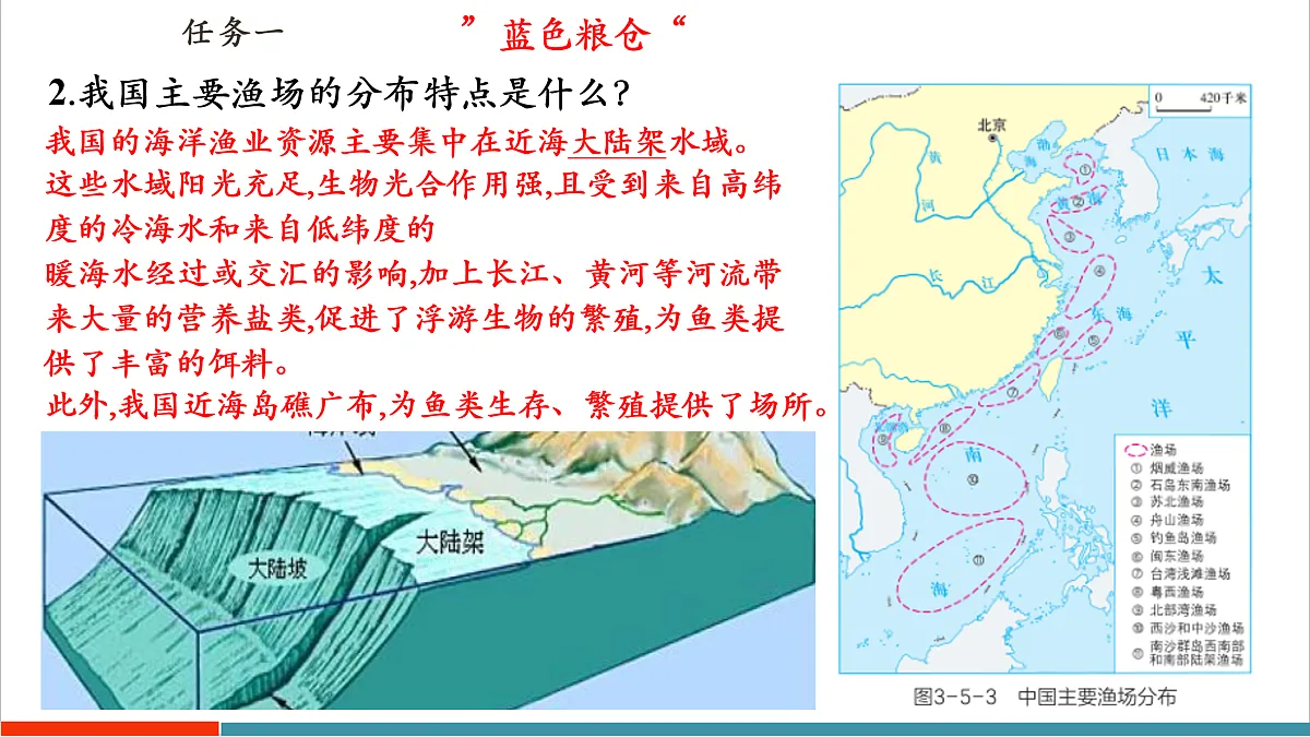 【大单元教学】第五节 海洋资源与海洋环境保护 精品课件—新教材粤教版八上第三单元第8页