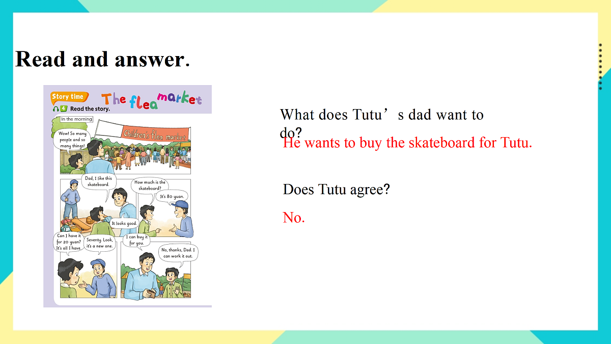 Unit 4 Money  wise：Story time课件第8页