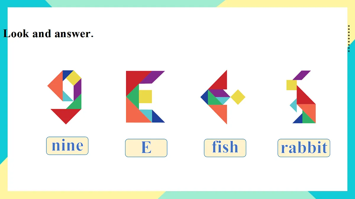 Unit 5 Shapes are fun!：Let’s do it课件第5页