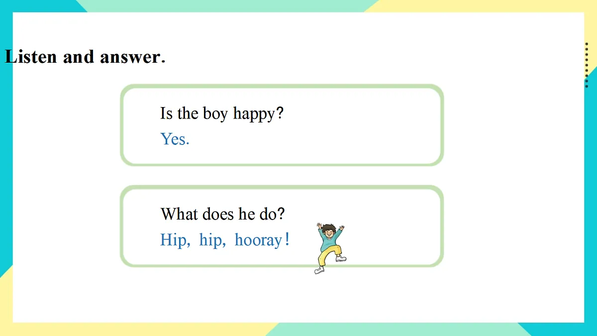 Unit 5 Shapes are fun!：Ready to learn课件第4页