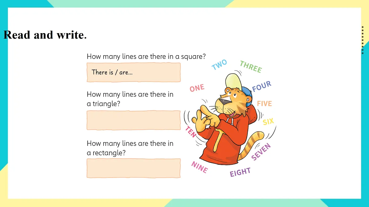 Unit 5 Shapes are fun!：Language in use课件第7页
