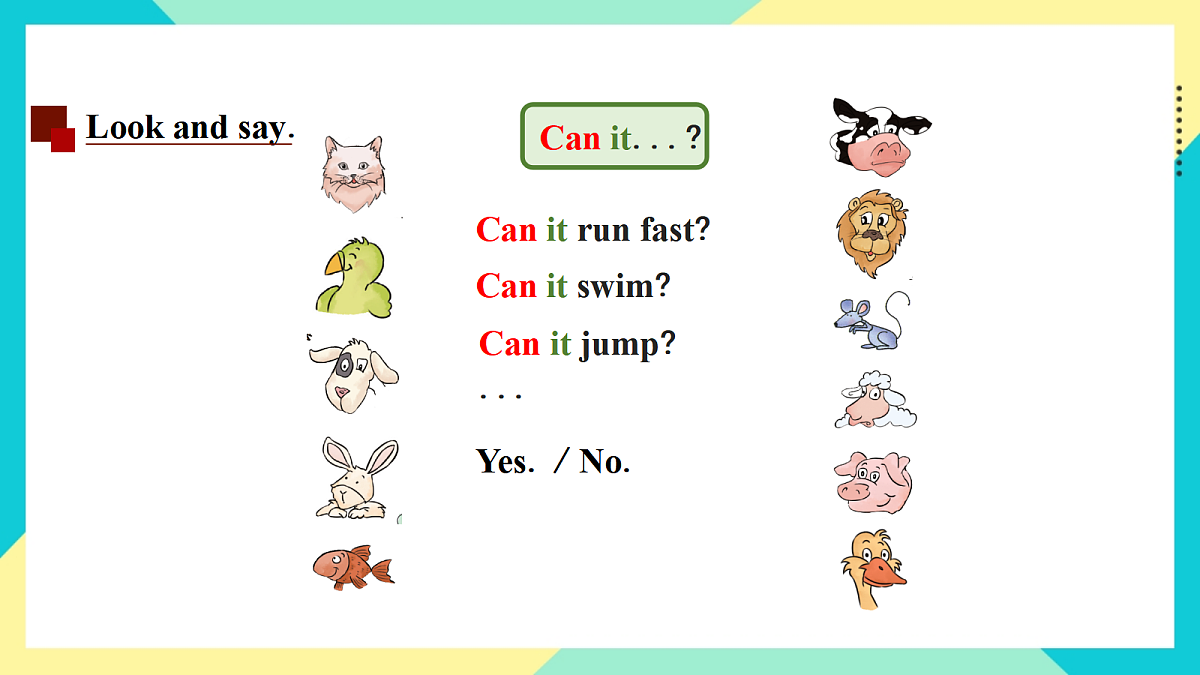 Unit 6 Our animal friends：Language in use课件第7页