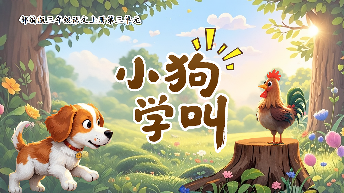 10.小狗学叫第5页