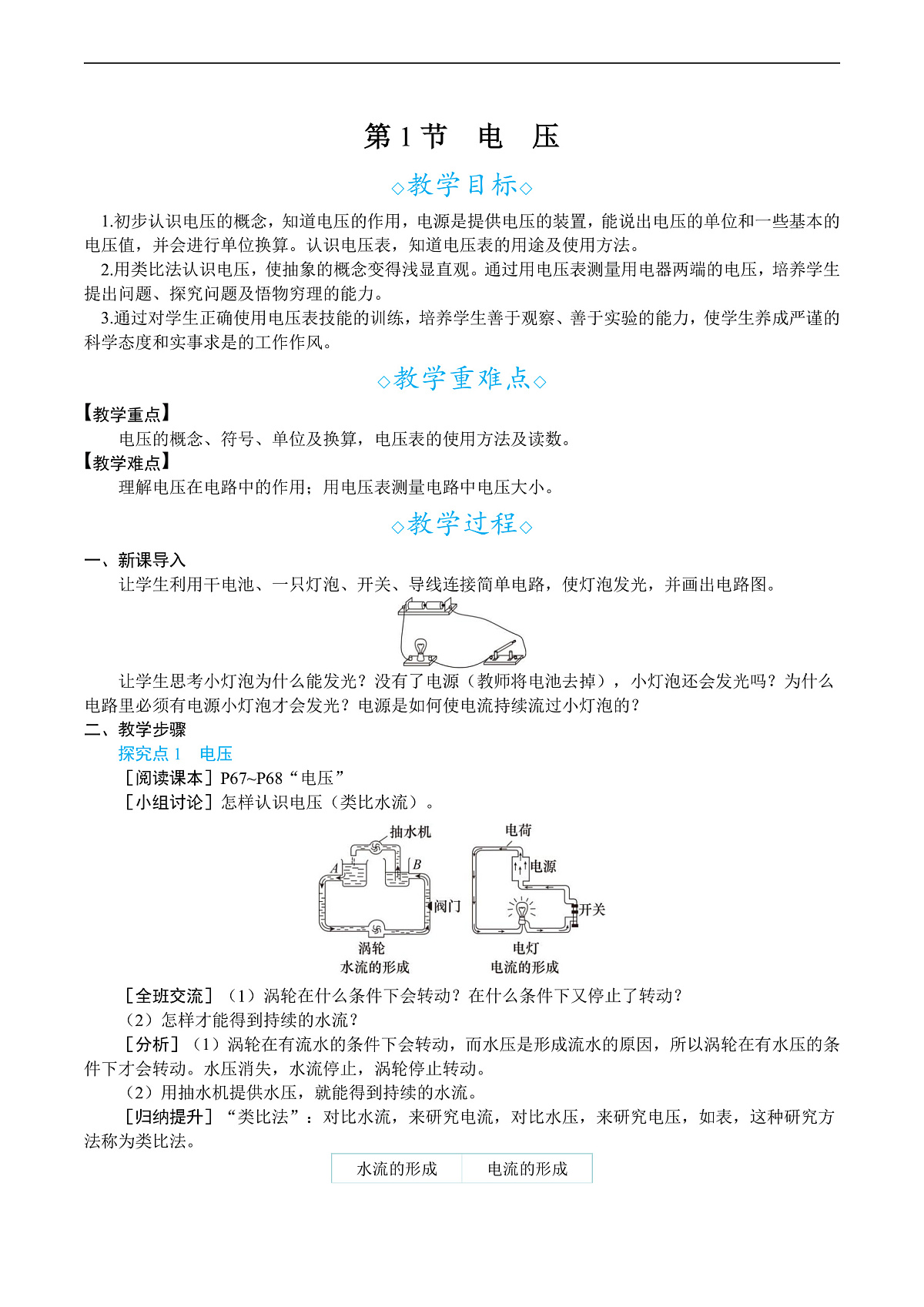 第1节　电　压第1页
