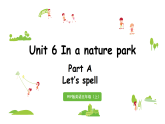 人教五年级上册英语Unit6 Part A 第3课时Let's spell课件
