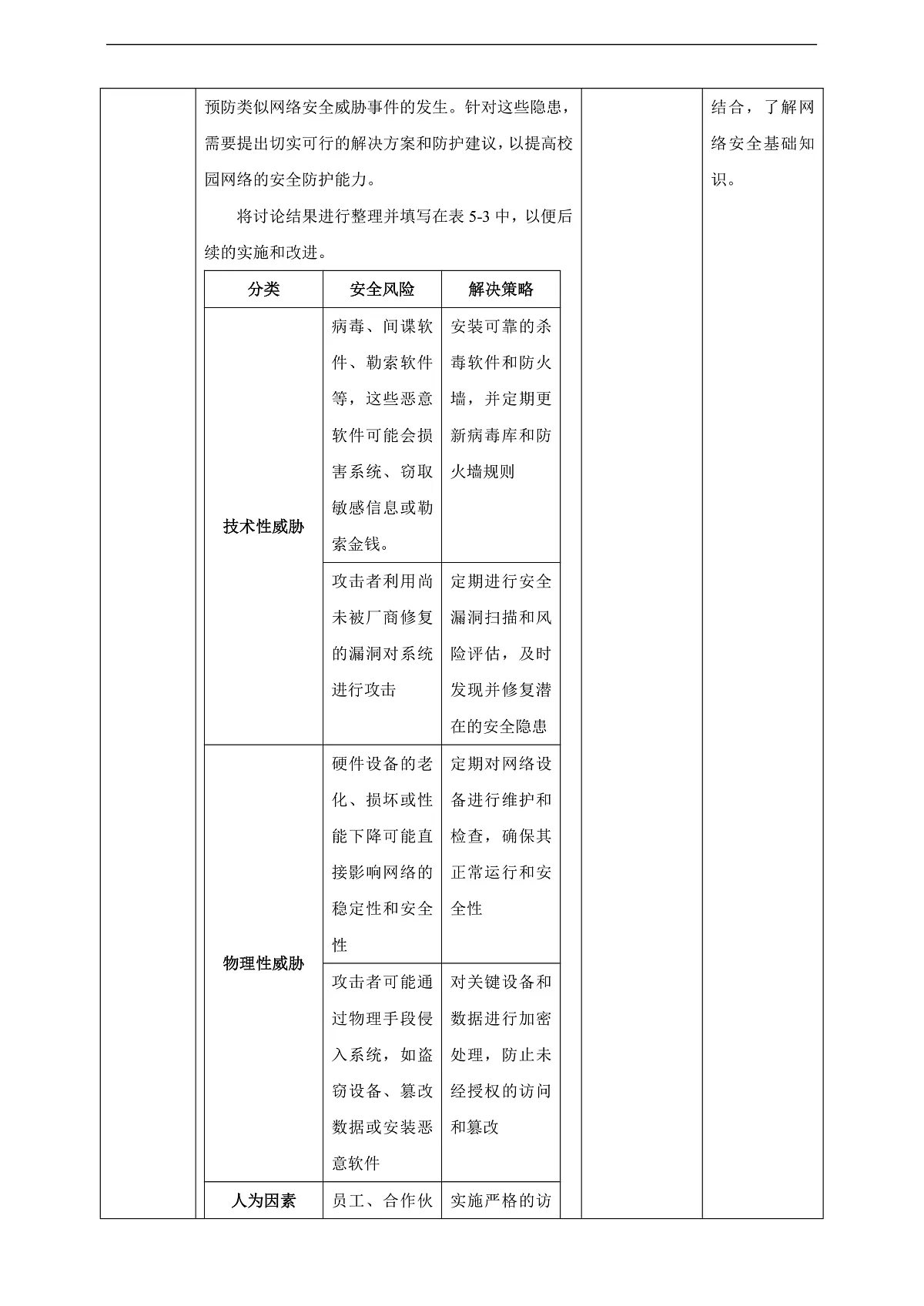 第22课《网络安全的防护措施》教案第2页