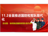 11.2 全面推进国防和军队现代化 课件-2025-2026学年统编版道德与法治八年级上册