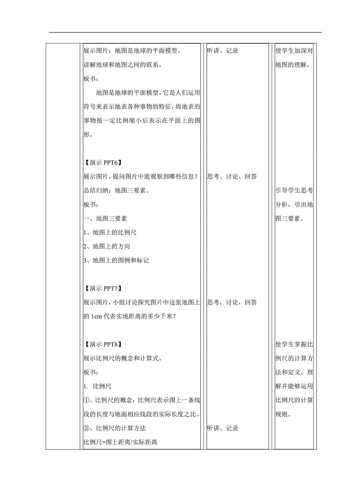 3.1 认识地球 第3课时教案第2页