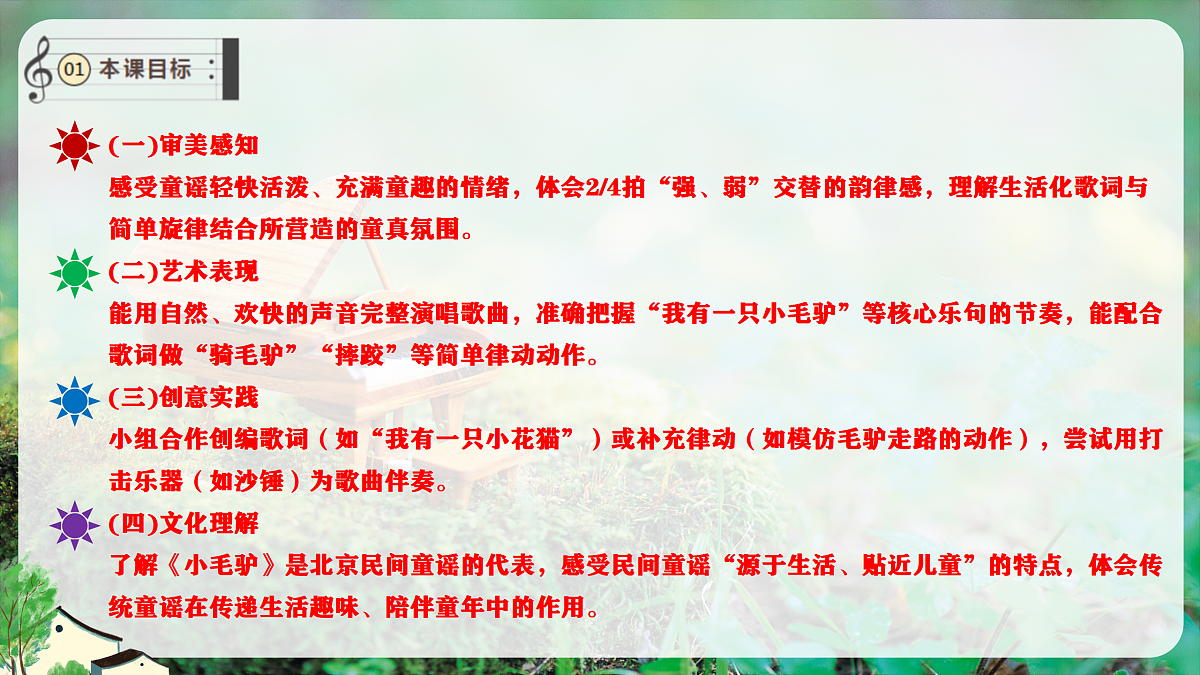 【新教材】唱游·音乐 湖南文化出版社二年级上册第七课-《小毛驴》-课件第3页