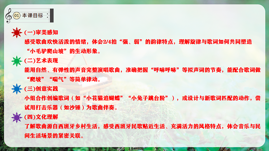【新教材】唱游·音乐 湖南文化出版社二年级上册第七课-《小毛驴爬山坡》-课件第3页