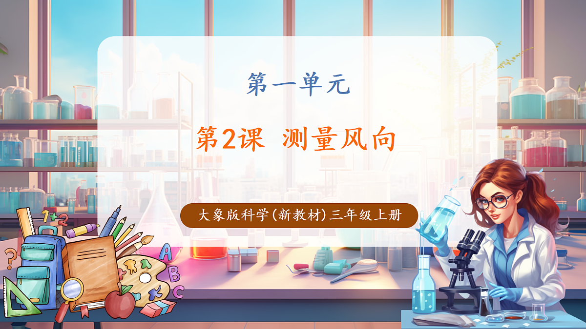 1.2《测量风向》课时课件第1页