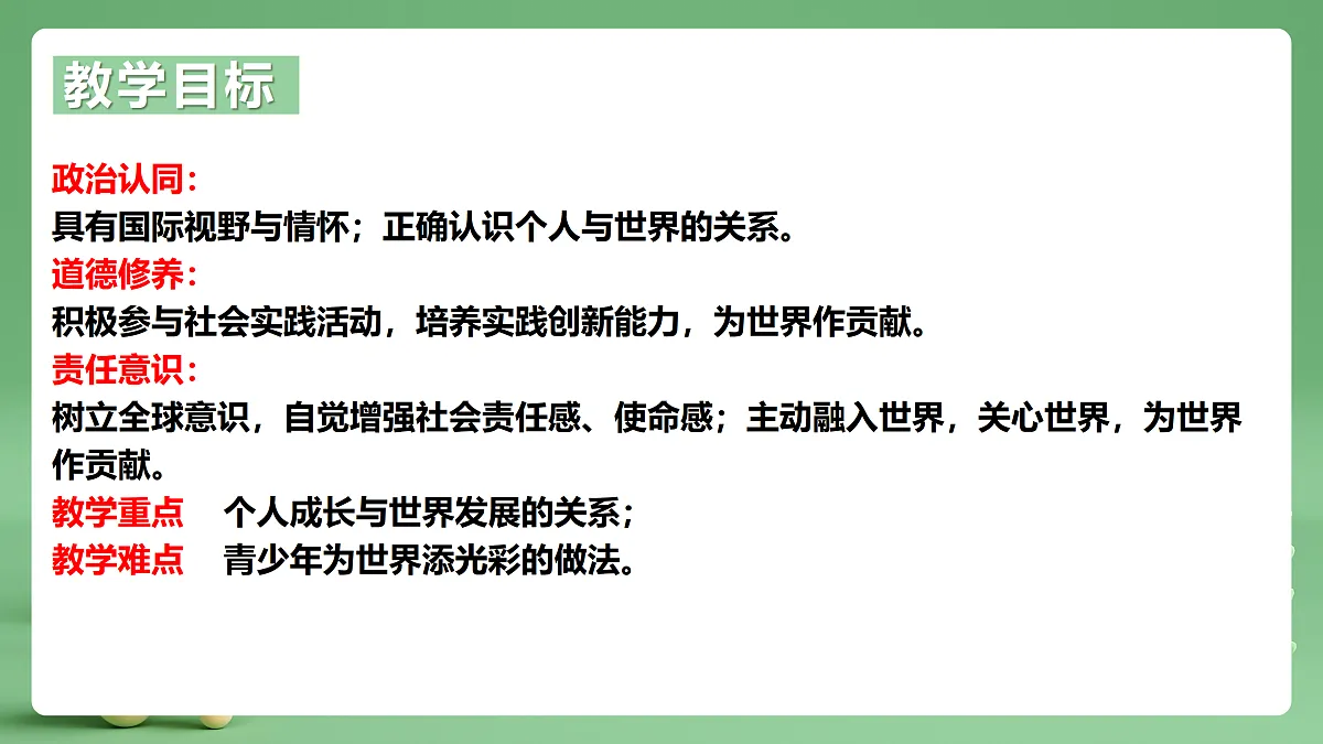 9.5.1《走向世界大舞台》课件第3页