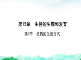 北师大版八年级生物上册第6单元生命的延续第15章生物的生殖和发育第3节植物的生殖方式课件