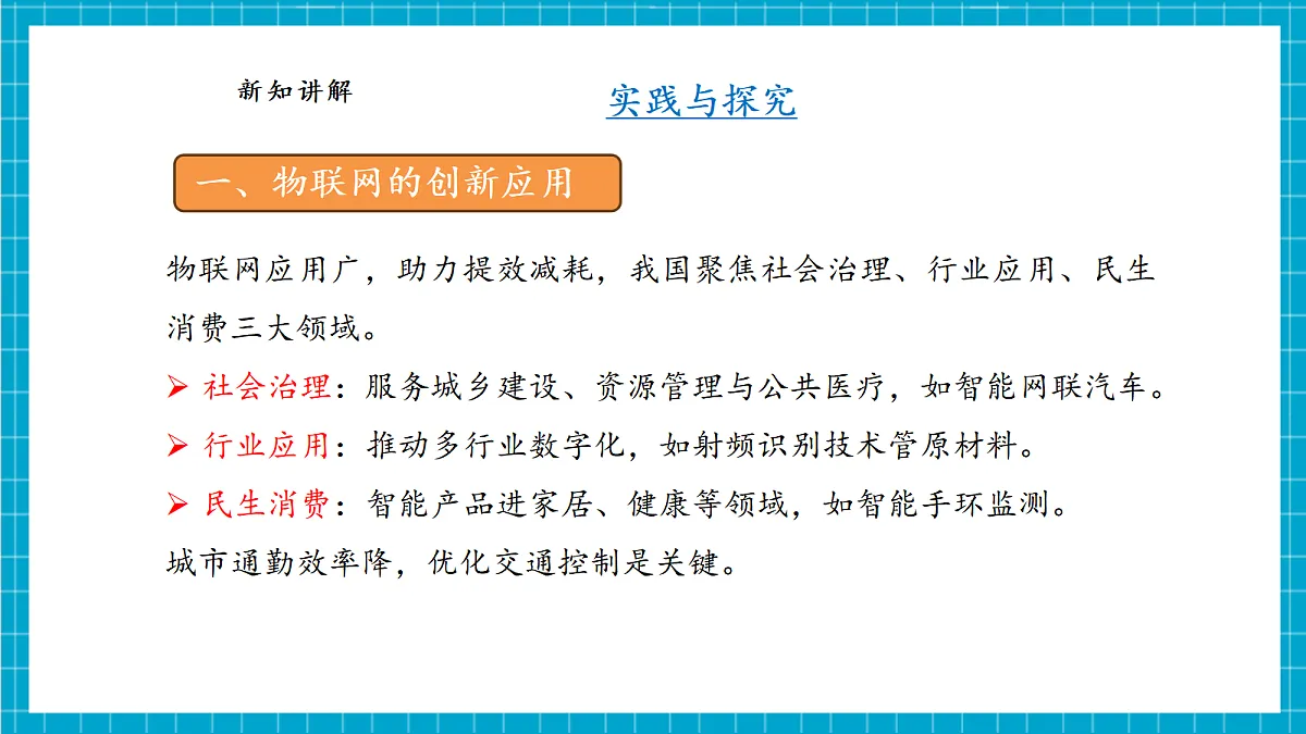 【河北大学版】《信息科技》八年级 第1单元第3课《迎接物联网时代》第6页