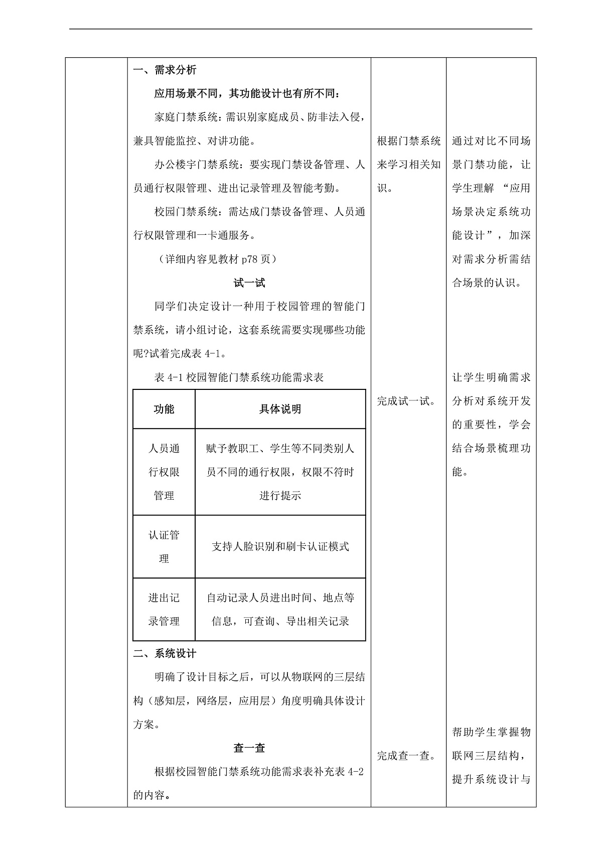 第4单元第11课《物联网系统的开发流程》教案第3页