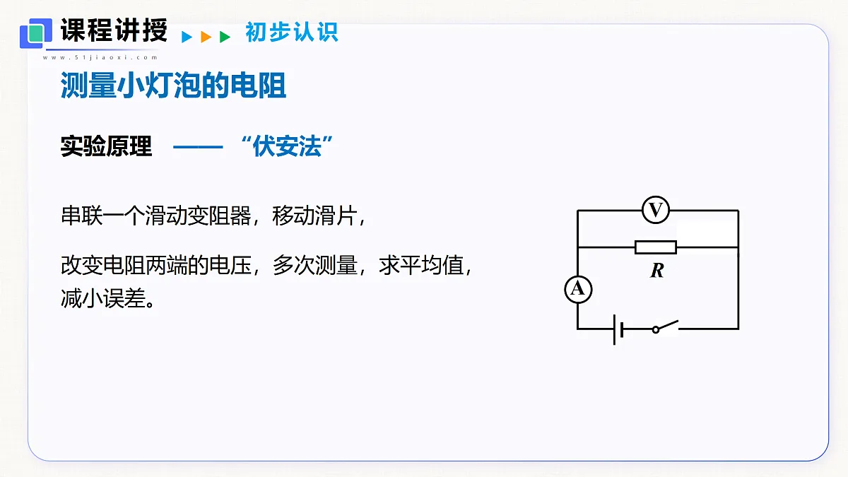14.3 欧姆定律的应用 第1课时第4页