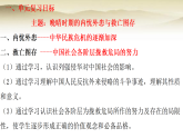 统编版高一历史中外历史纲要上册第五单元晚清时期的内忧外患与救亡图存单元复习课件