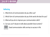 Unit 8 Let’s Communicate Project & Reflecting 初中英语（人教版2024）八年级上册课件（含教案表格式）