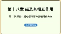 沪科版(2024)第二节 探究:通电螺线管外部磁场的方向课文ppt课件