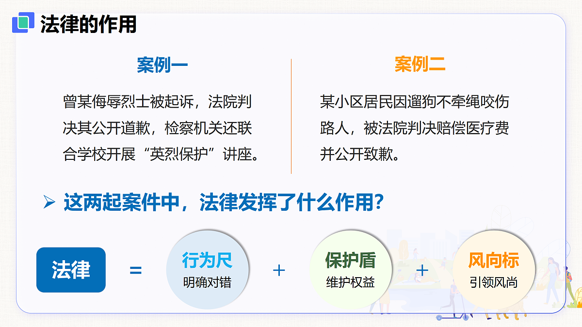 【新教材】6.1  树立法治观念（8上第六课）第5页