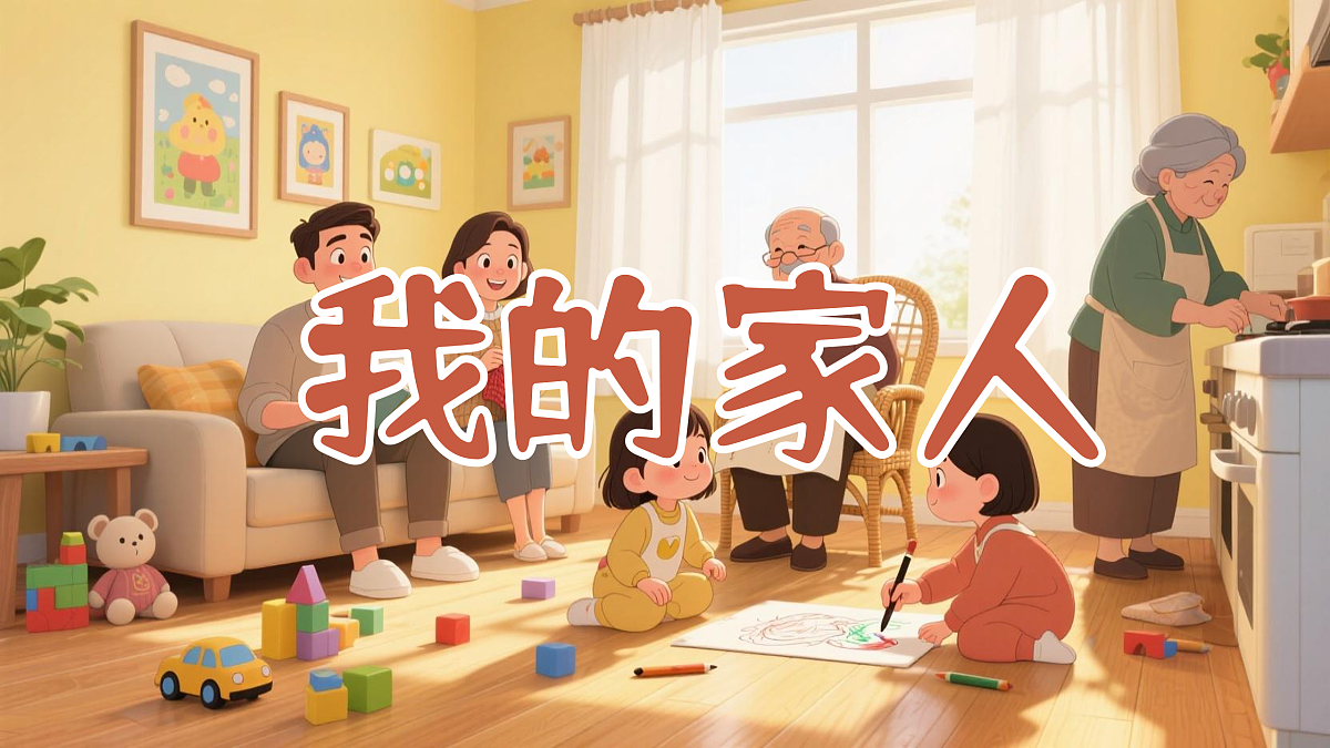 习作2：我的家人第3页