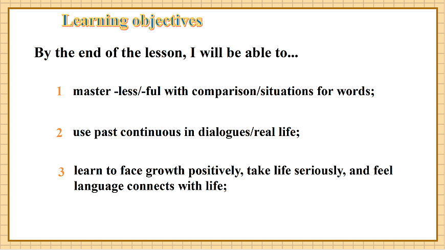 【教学评一体化】Unit 4 Changing and Growing 第5课时Grammar in use 优质课件第2页