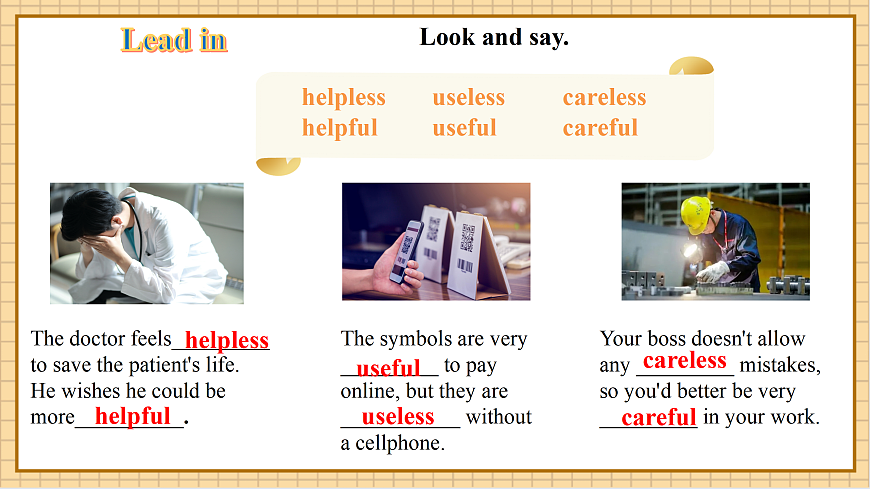 【教学评一体化】Unit 4 Changing and Growing 第5课时Grammar in use 优质课件第4页