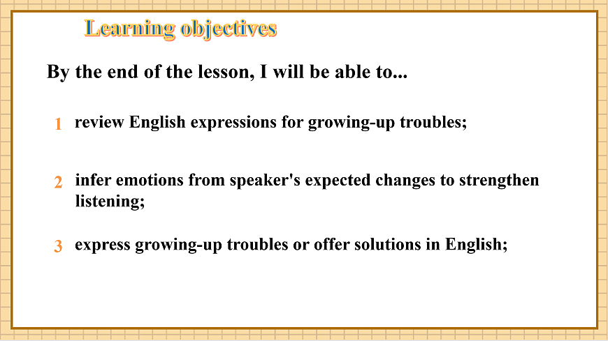 【教学评一体化】Unit 4 Changing and Growing 第6课时Oral communication.教学课件第2页