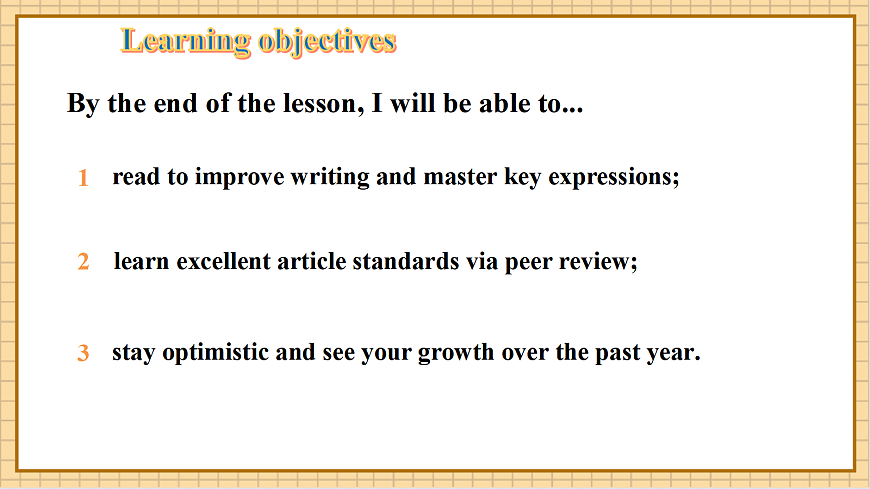 【教学评一体化】Unit 4 Changing and Growing 第7课时Reading for Writing.教学课件(1)第2页