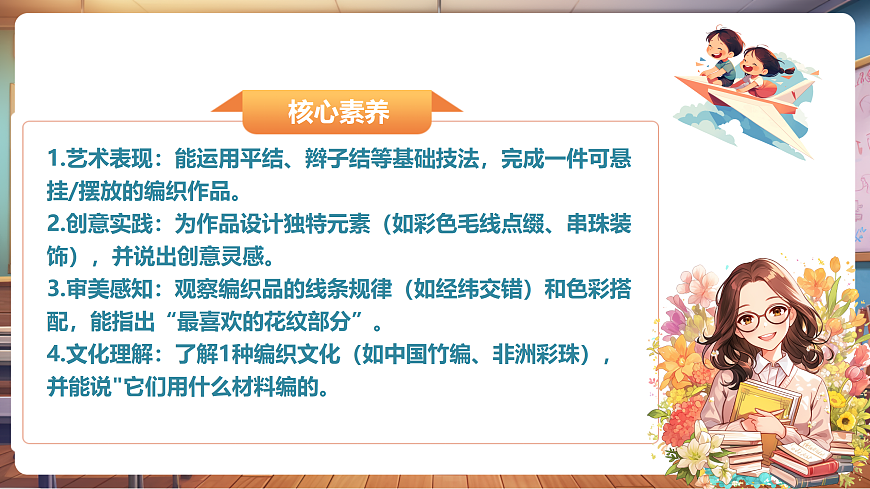 【湘美版】美术 三年级上册 第四单元 第1课《编织乐陶陶》课件（30页）第2页